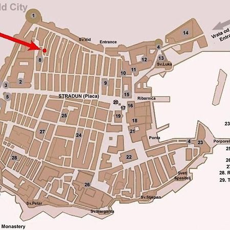1-Bdrm With Terrace In The Old Town Apartment ดูบรอฟนิก ภายนอก รูปภาพ